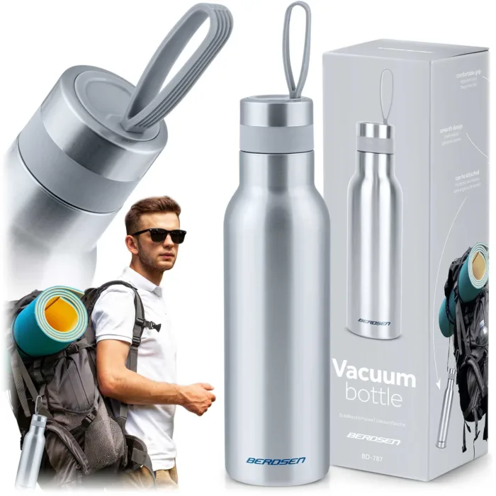 Vaakumtermos BD-787, 500ml, hõbedane
